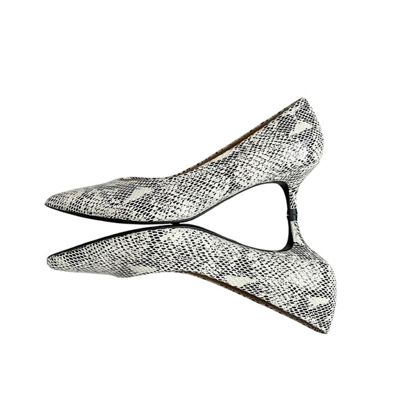 Vionic Josie Snakeskin Leather Heel Pumps Women’s Size 9.5 Kitten Heel - Picture 7 of 9